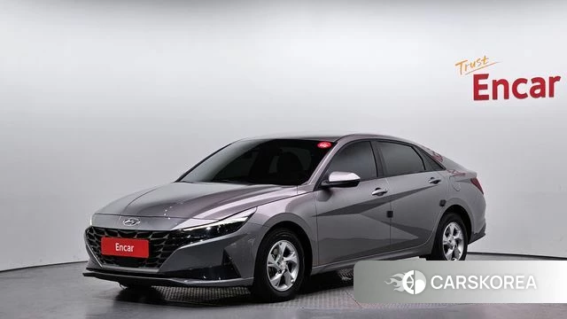 Hyundai Avante (CN7) 2020 Серебристо-серый из Кореи