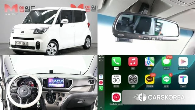 Kia The New Ray 2019 Белый из Кореи