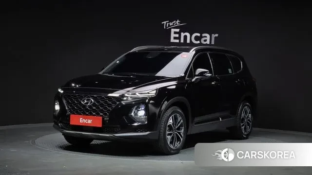 Hyundai Santa Fe TM 2019 Черный из Кореи