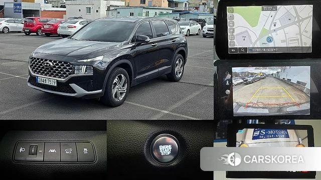 Hyundai The New Santa Fe 2022 Черный из Кореи