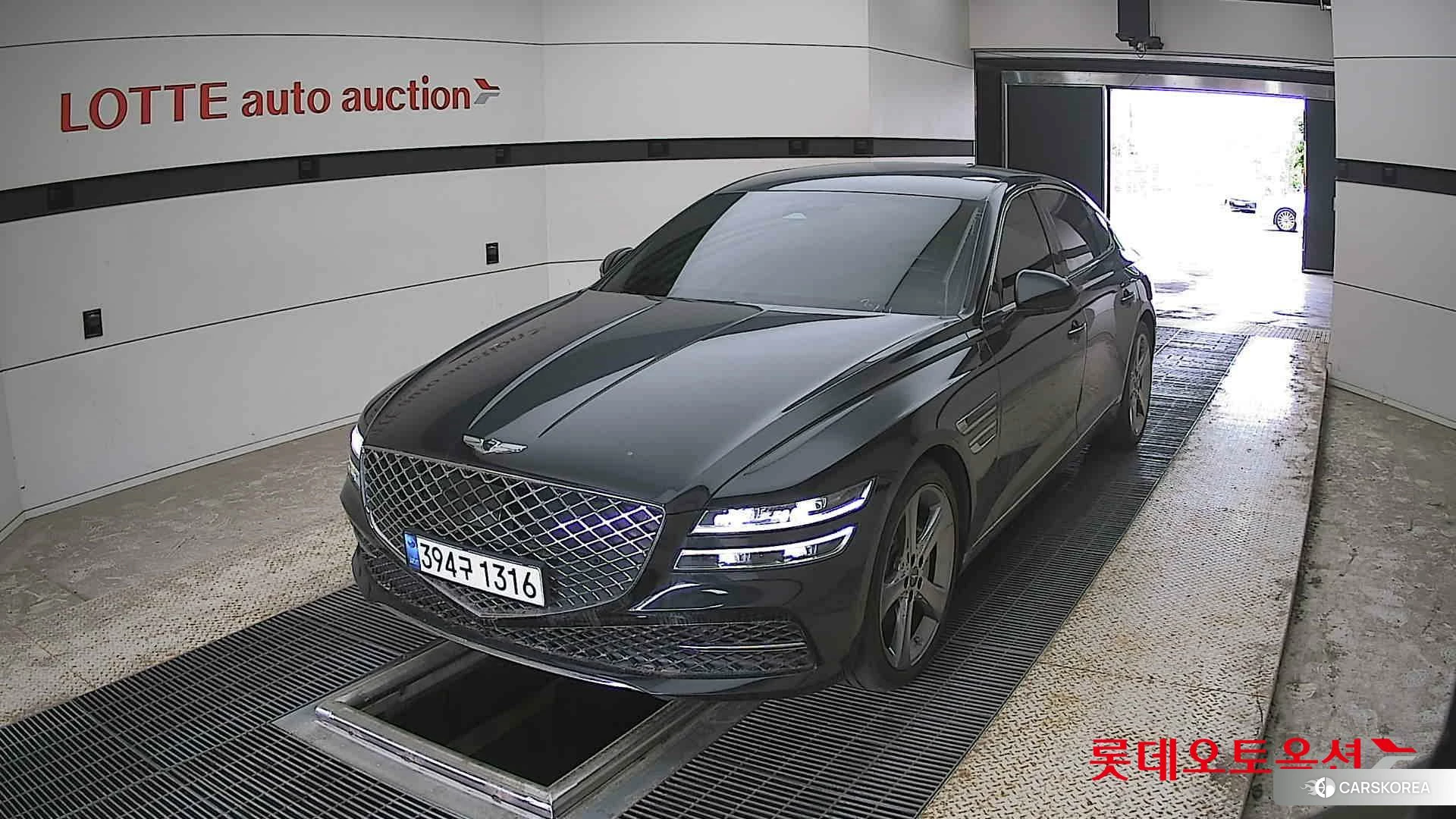 Hyundai G80 2022 Черный из Кореи