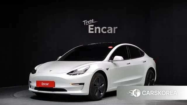 Tesla Model 3 2020 Белый из Кореи