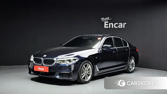 BMW 5 Series (G30) 2020 Черный из Кореи