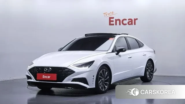 Hyundai Sonata (DN8) 2021 Белый из Кореи
