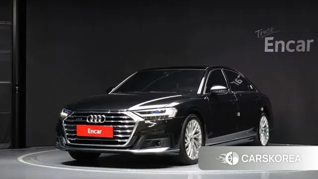Audi A8 (D5) 2021 Черный из Кореи