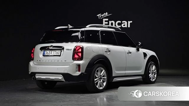Mini Cooper Countryman 2022 Серебристо-серый из Кореи