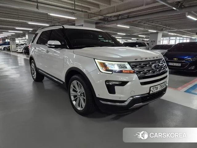 Ford Explorer 2019 Белый из Кореи