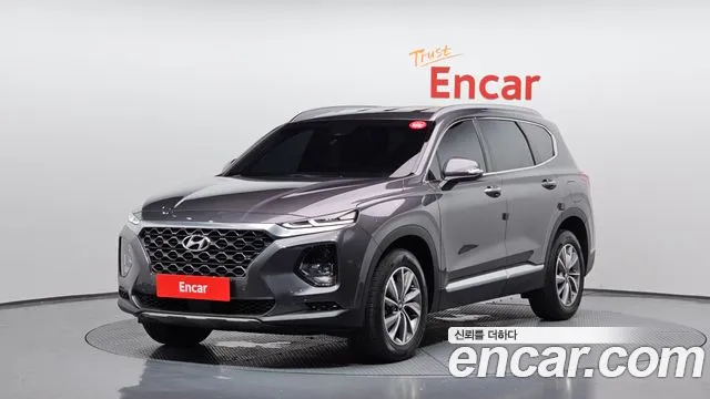 Hyundai Santa Fe TM 2020 Серый из Кореи