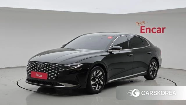 Hyundai The New Grandeur IG Hybrid 2020 Черный из Кореи