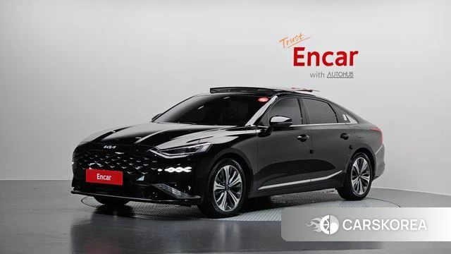 Kia K8 Hybrid 2023 Черный из Кореи