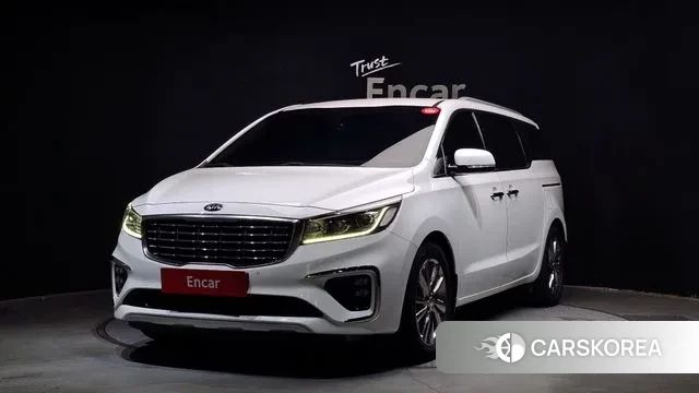 Kia The New Carnival 2019 Белый из Кореи
