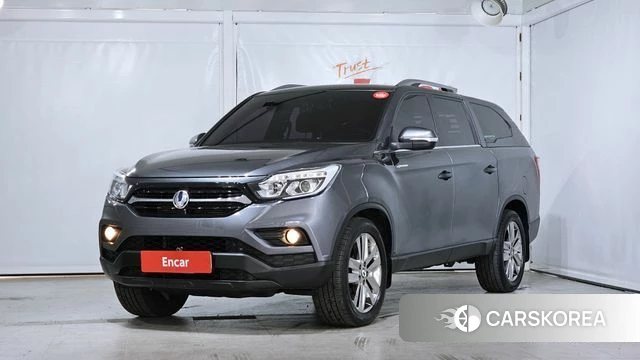 Ssangyong Rexton Sports 2019 Серый из Кореи