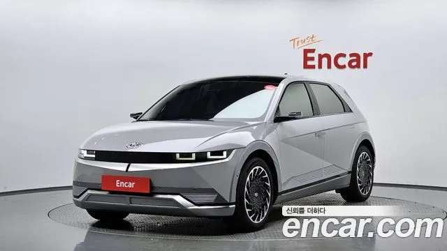 Hyundai Ionic 5 2021 Серебряный из Кореи