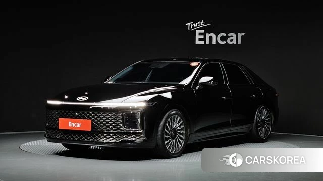 Hyundai Grandeur Hybrid (GN7) 2025 Черный из Кореи