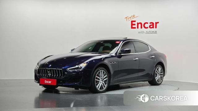 Maserati Ghibli 2019 Синий из Кореи