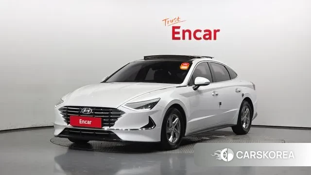 Hyundai Sonata (DN8) 2019 Белый из Кореи