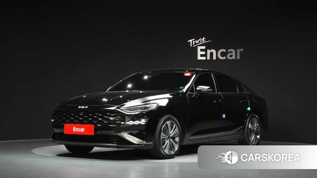 Kia K8 Hybrid 2023 Черный из Кореи