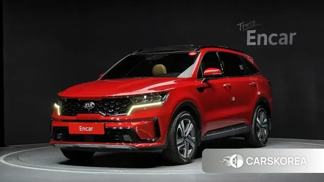 Kia Sorento 4th Generation 2020 Красный из Кореи