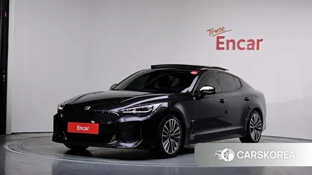 Kia Stinger 2018 Серый из Кореи