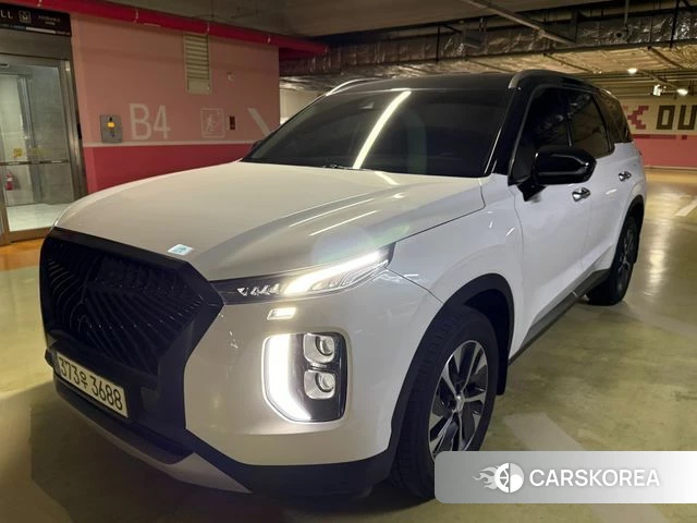 Hyundai Palisade 2021 Белый из Кореи