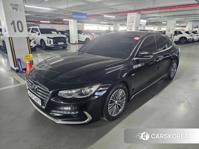 Hyundai Grandeur IG Hybrid 2018 Черный из Кореи