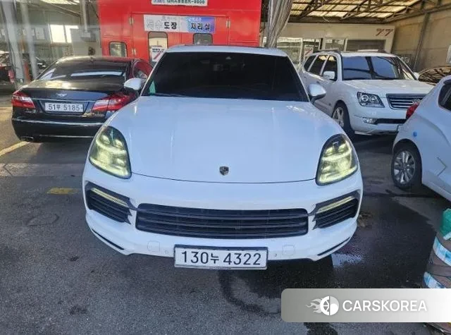 Porsche Cayenne (PO536) 2020 Белый из Кореи