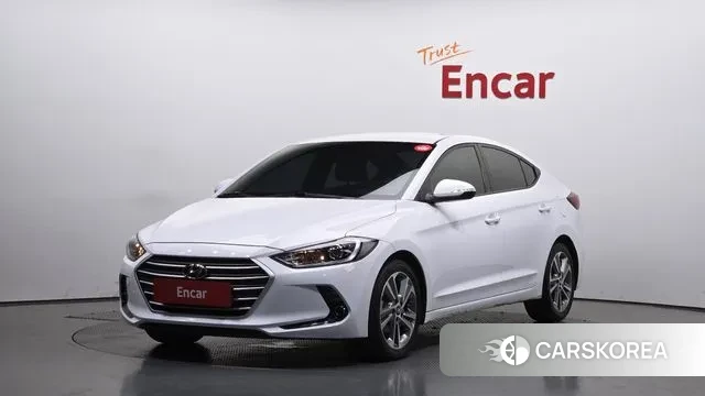 Hyundai Avante AD 2018 Белый из Кореи