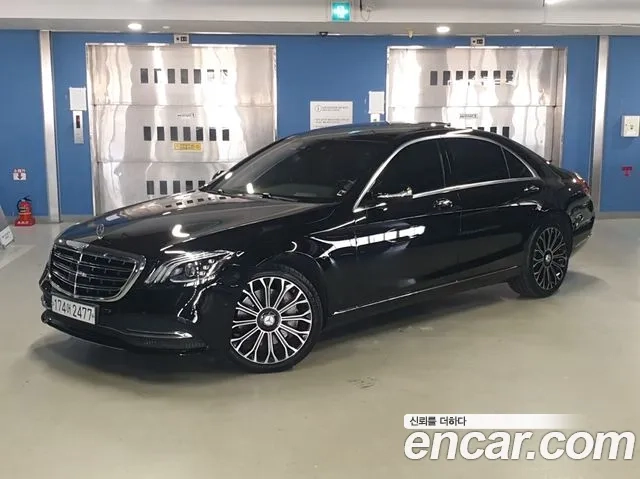 Mercedes-Benz S-Class W222 2020 Черный из Кореи