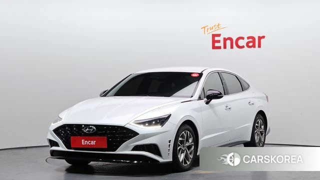 Hyundai Sonata (DN8) 2021 Белый из Кореи