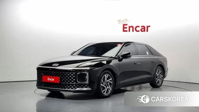 Hyundai Grandeur Hybrid (GN7) 2023 Черный из Кореи