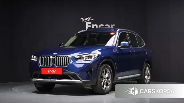 BMW X3 (G01) 2023 Синий из Кореи