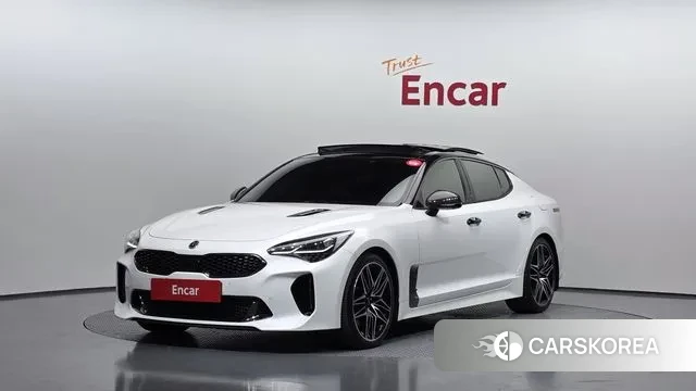 Kia Stinger 2018 Белый из Кореи