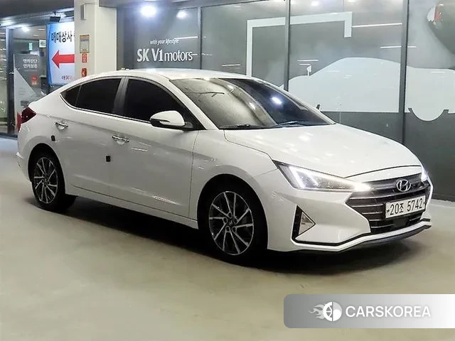 Hyundai The New Avante AD 2018 Белый из Кореи