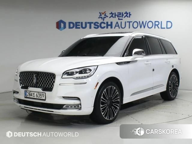 Lincoln Aviator 2nd generation 2020 Белый из Кореи