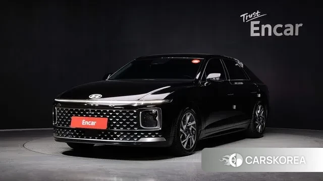 Hyundai Grandeur (GN7) 2022 Черный из Кореи