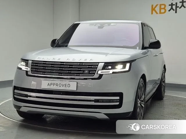 Land Rover Range Rover 5th Generation 2023 Серебристо-серый из Кореи