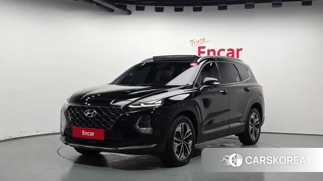 Hyundai Santa Fe TM 2018 Черный из Кореи
