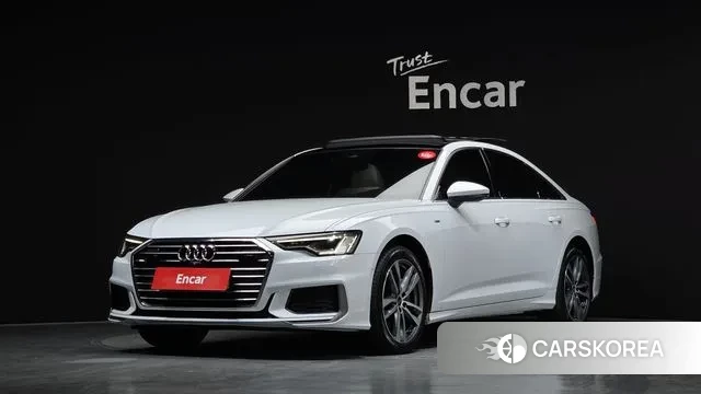 Audi A6 (C8) 2021 Белый из Кореи