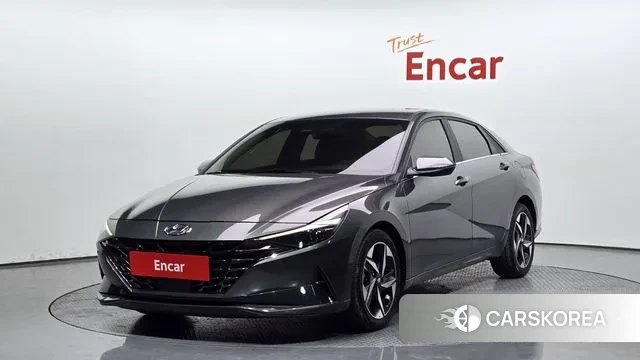 Hyundai Avante (CN7) 2021 Серый из Кореи