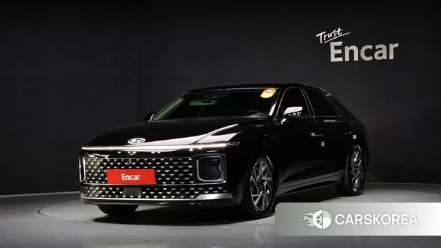 Hyundai Grandeur (GN7) 2022 Черный из Кореи