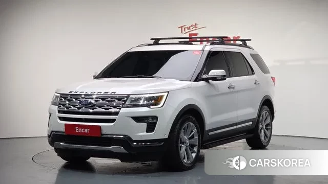 Ford Explorer 2018 Белый из Кореи