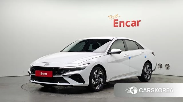 Hyundai The New Avante Hybrid (CN7) 2025 Белый из Кореи