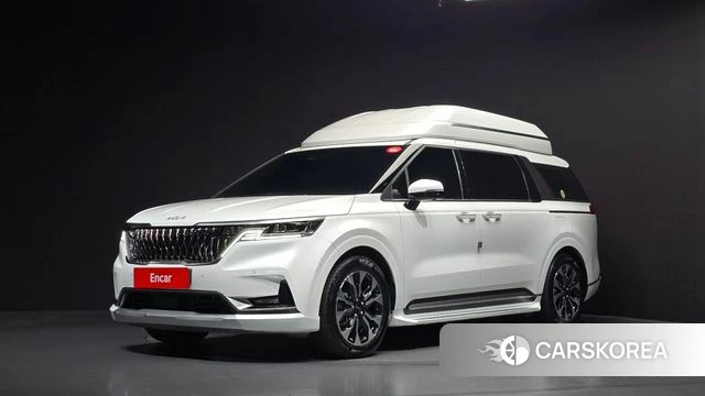 Kia Carnival 4th generation 2023 Белый из Кореи