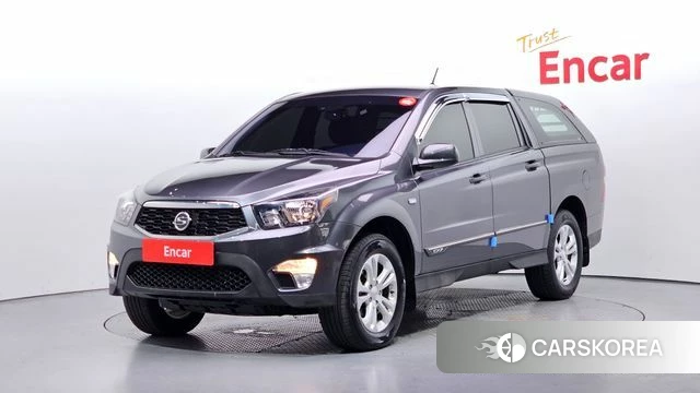 Ssangyong The New Korando Sports 2018 Серый из Кореи