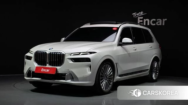 BMW X7 (G07) 2024 Белый из Кореи