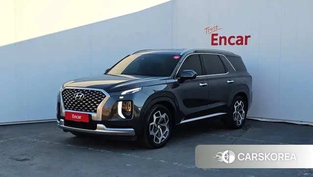 Hyundai Palisade 2021 Серый из Кореи