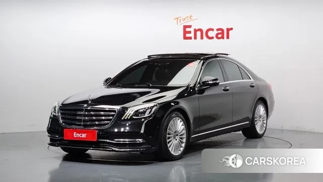 Mercedes-Benz S-Class W222 2019 Черный из Кореи