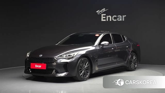Kia Stinger 2018 Серый из Кореи