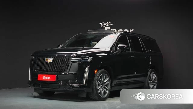 Cadillac Escalade 5th Generation 2022 Черный из Кореи