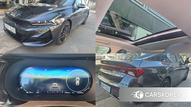 Kia K5 3rd generation 2023 Серый из Кореи